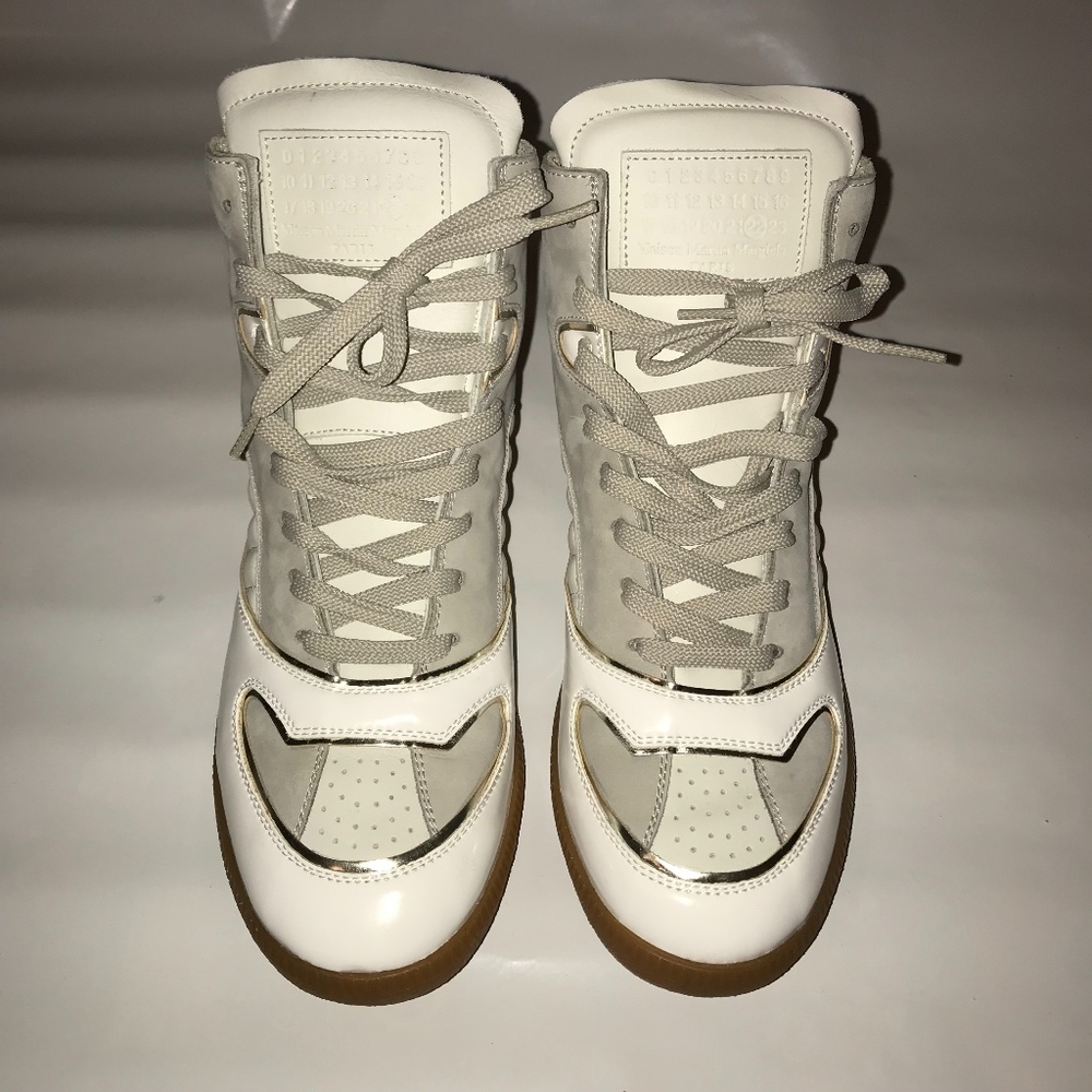 Maison Margiella Cadillac Leather High Top Sneaker